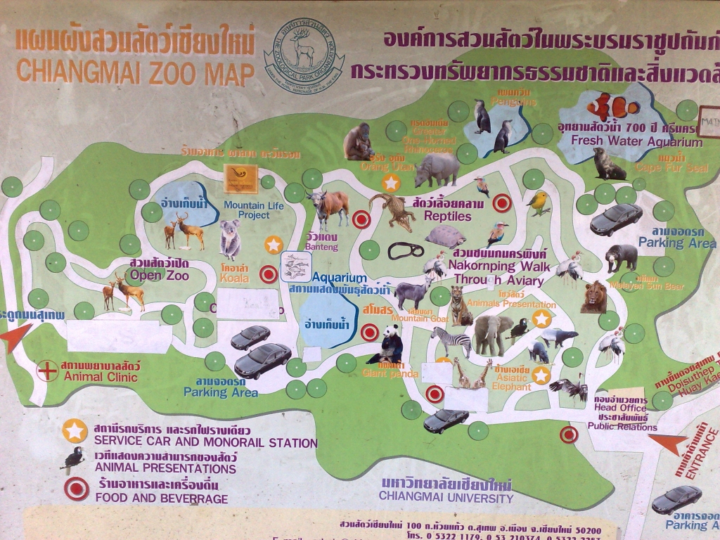 Exploring Chiang Mai Zoo : Thailand (Nov'11) 12
