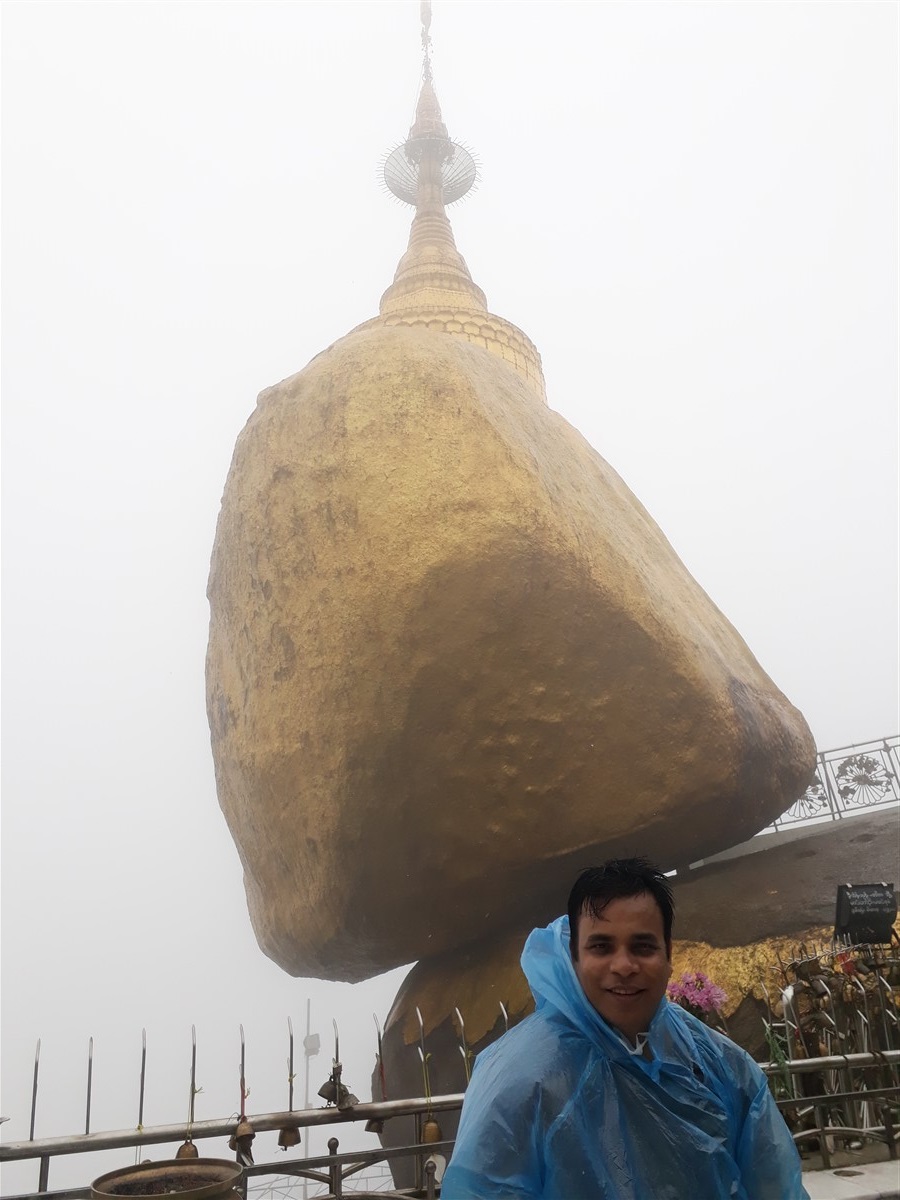 Exploring Golden Rock Pagoda : Myanmar (Aug'18) 3