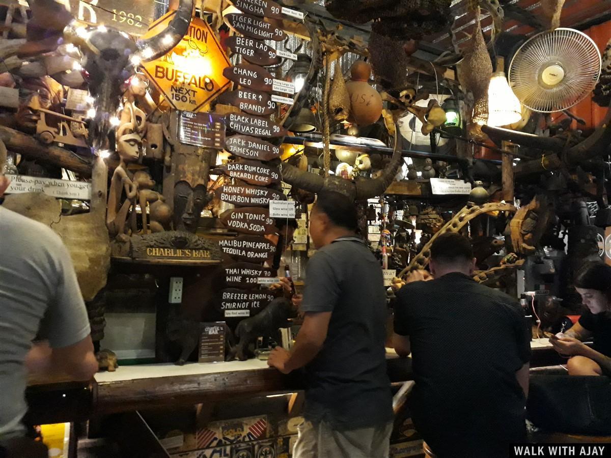 My Favorite Cheap Charlie’s Bar : Bangkok, Thailand (Jul'19) 10 cheap charlie's menu