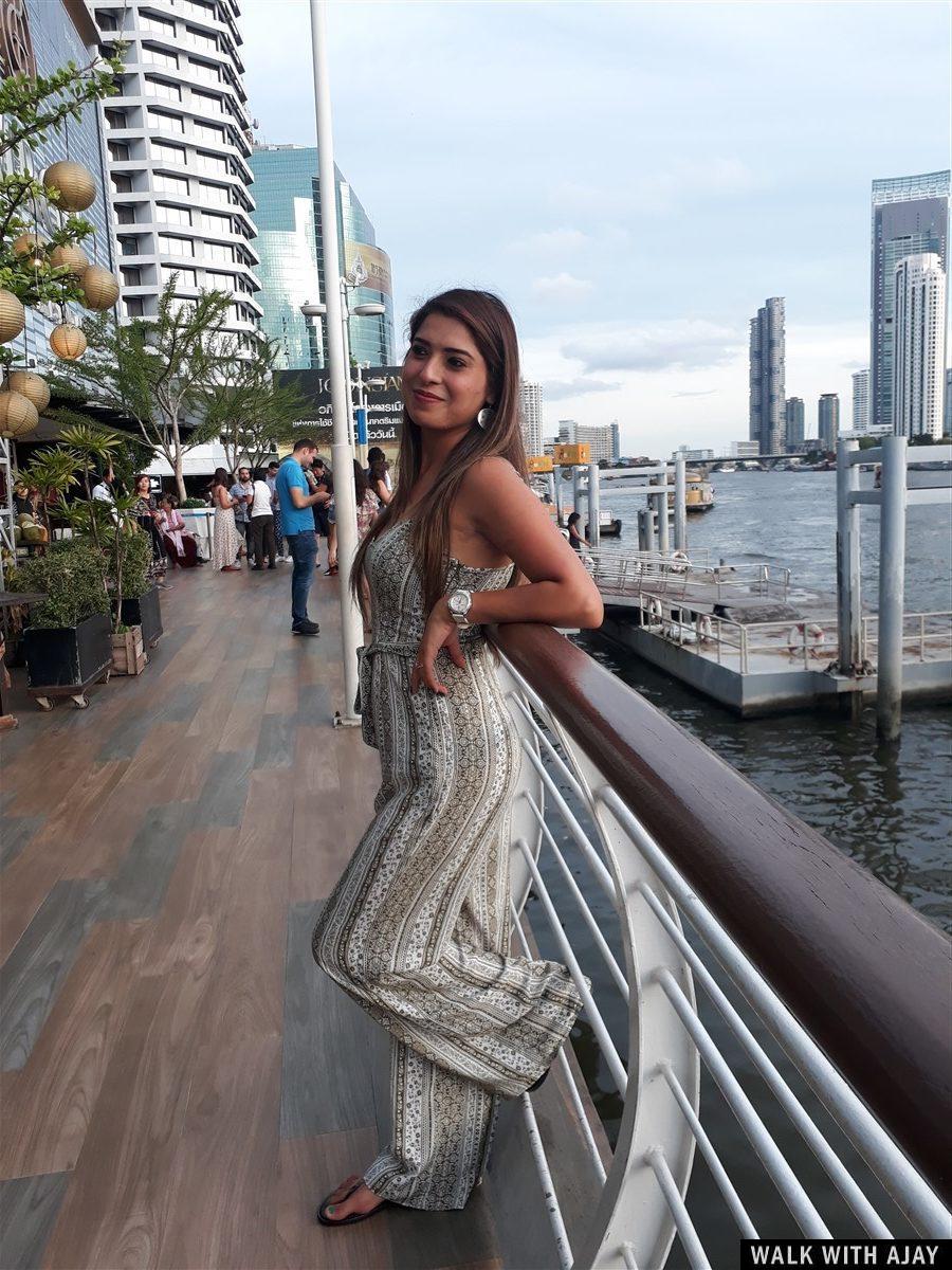 Beautiful picture of my sister at River City Bangkok