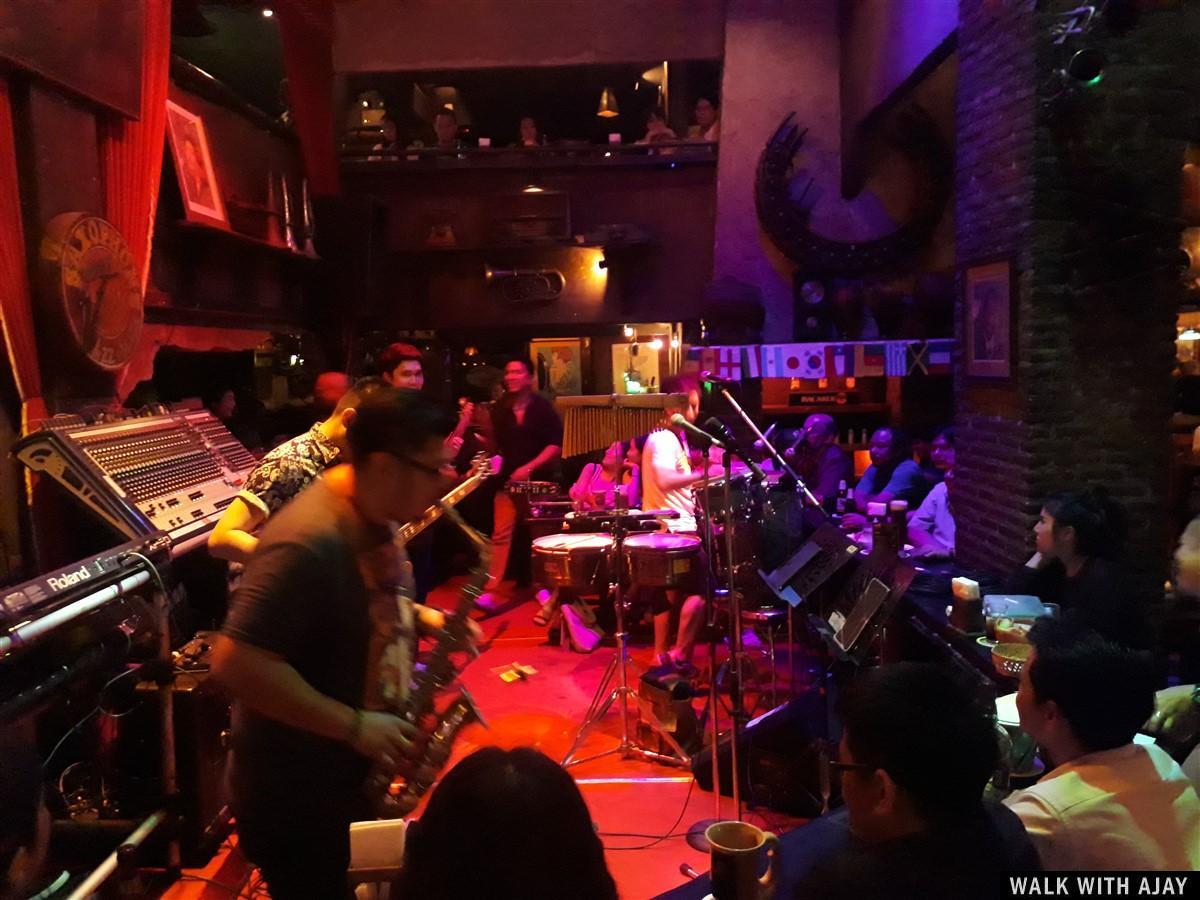 Exploring in River City & Asiatique Night Market : Bangkok, Thailand (May'19) 26 Live music at Saxophone Jazz Club, Bangkok