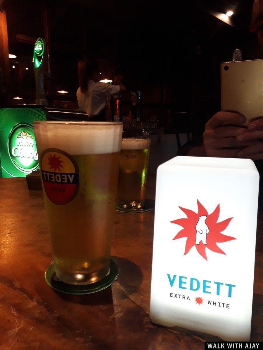 Vedett Beer ...!!! not a bad idea , try new taste
