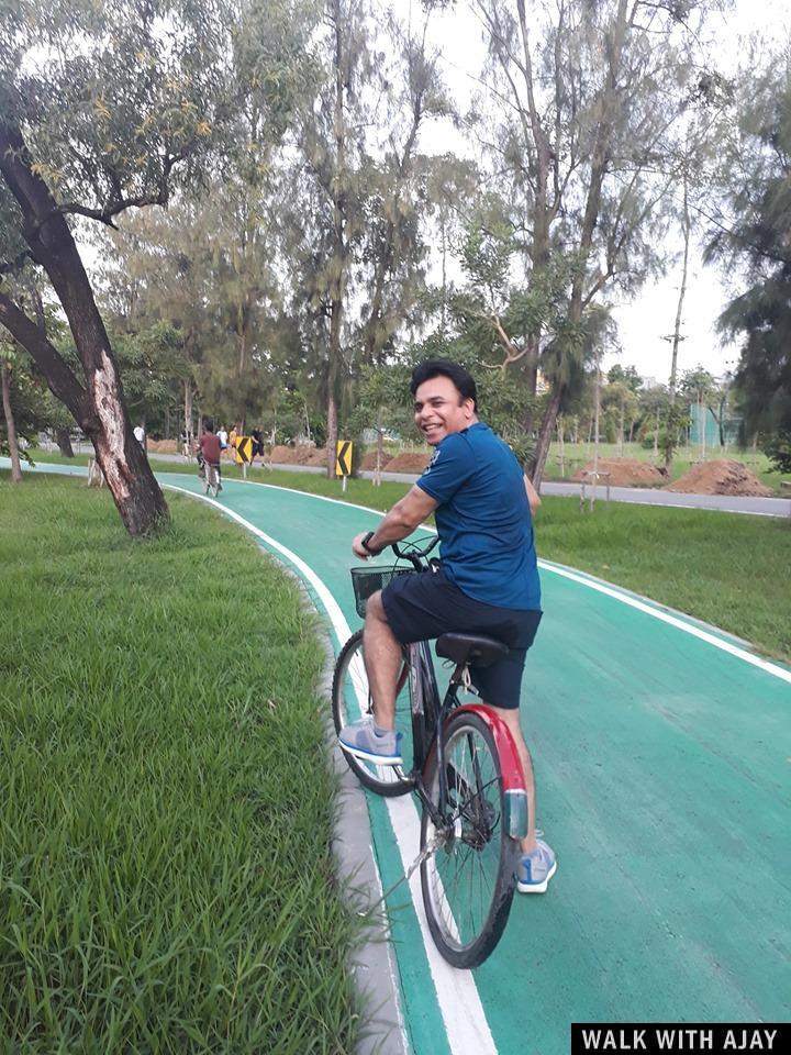 Cycling in Train Park : Bangkok, Thailand (Sep'19) 2