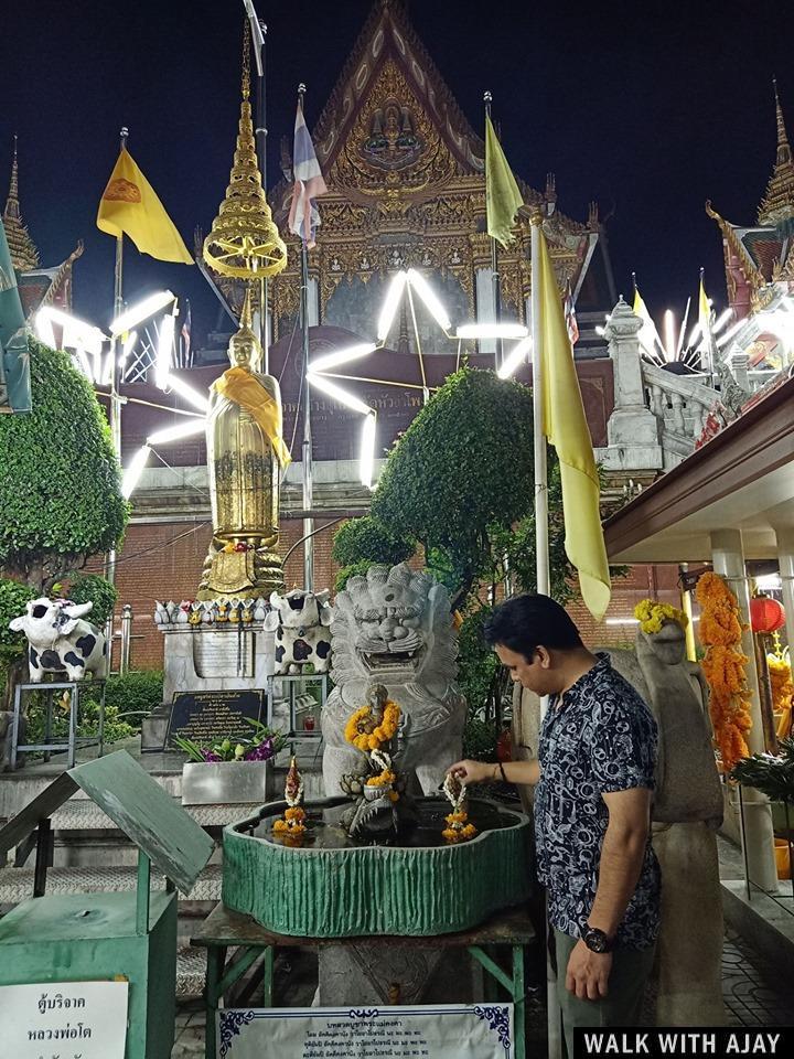 Pay Respect At Wat Hua Lamphong Temple : Bangkok, Thailand (Sep'19) 2