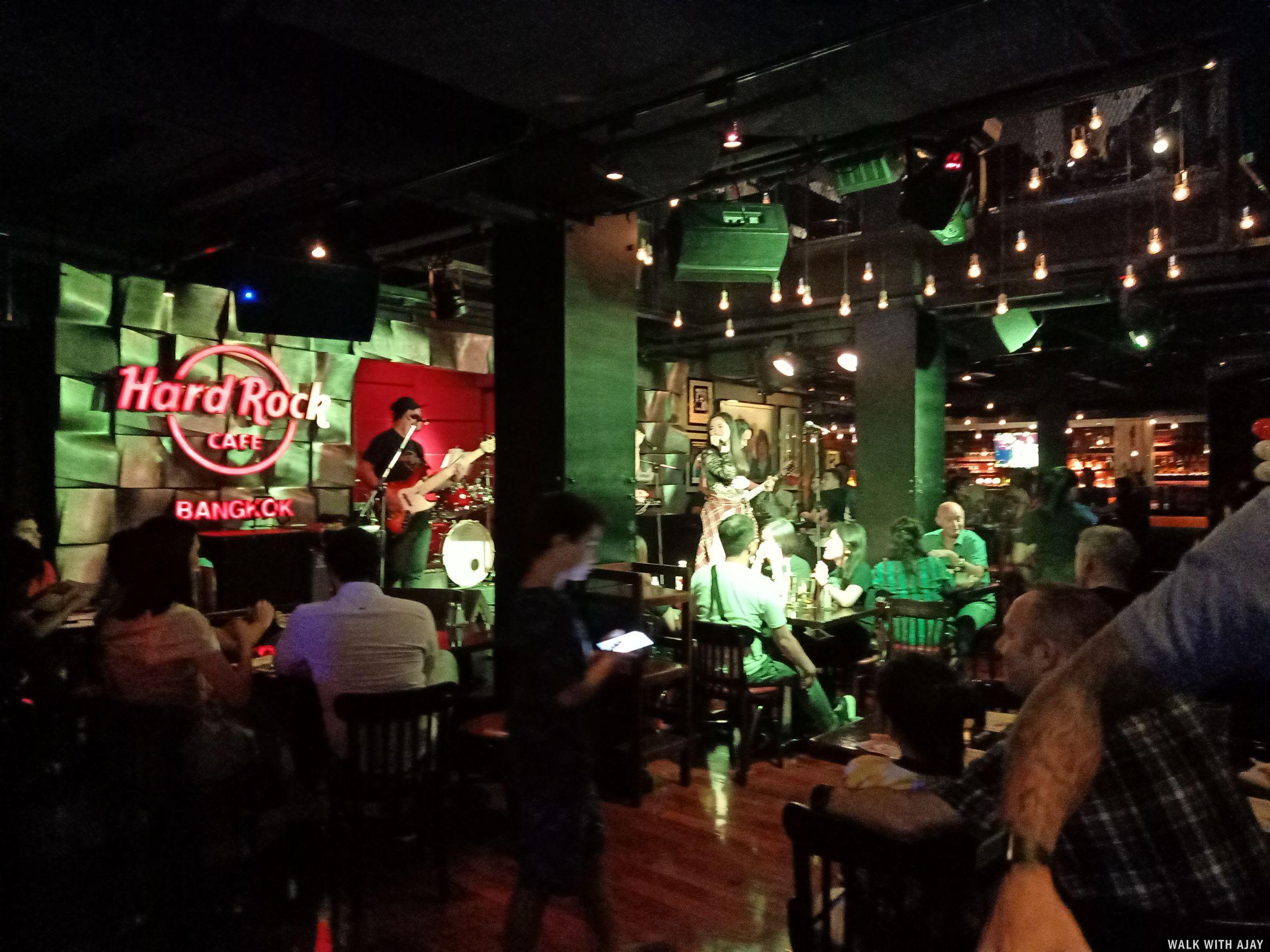 Enjoying Live Band at Hard Rock Cafe : Bangkok, Thailand (Sep'19) 2