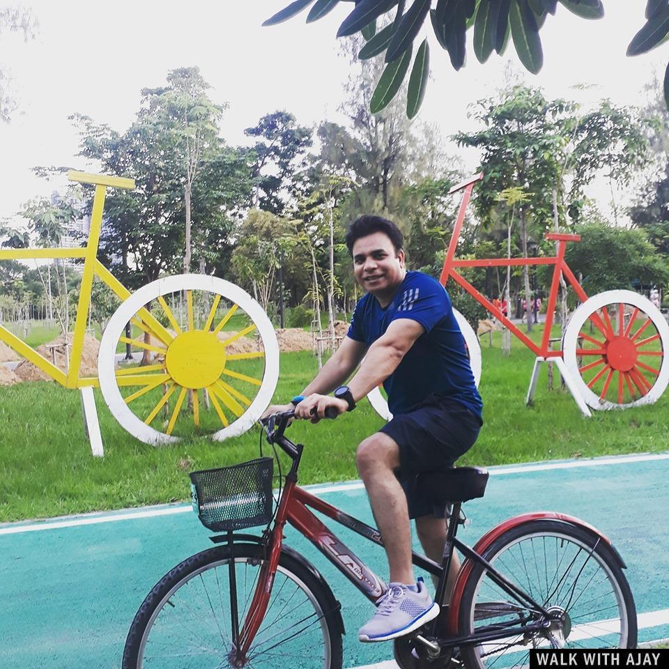 Cycling in Train Park : Bangkok, Thailand (Sep'19) 6