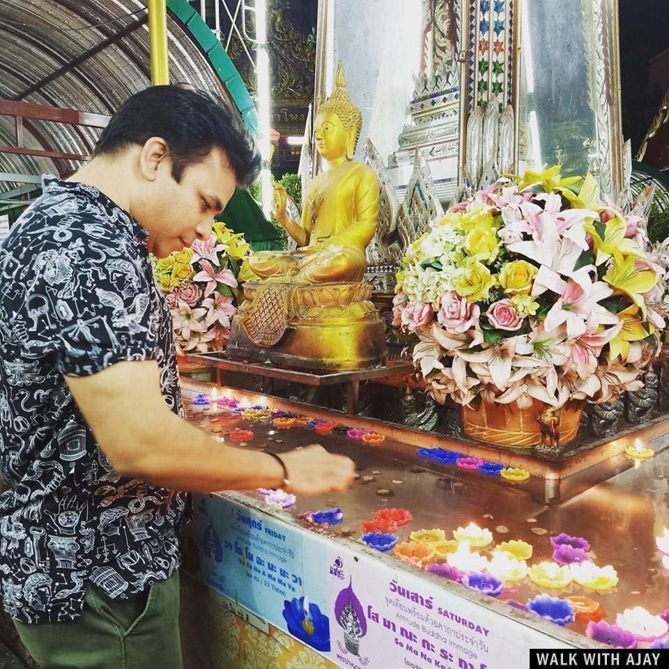 Pay Respect At Wat Hua Lamphong Temple : Bangkok, Thailand (Sep'19) 6