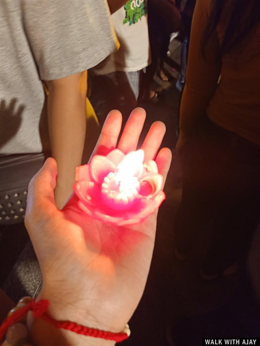 Evening Visit To Wat Saket (Golden Mountain Temple) On Loi Krathong Festival : Bangkok, Thailand (Nov'19) 10