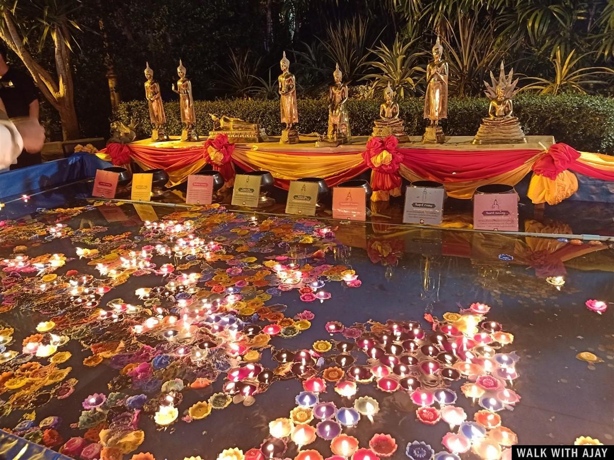 Evening Visit To Wat Saket (Golden Mountain Temple) On Loi Krathong Festival : Bangkok, Thailand (Nov'19) 11