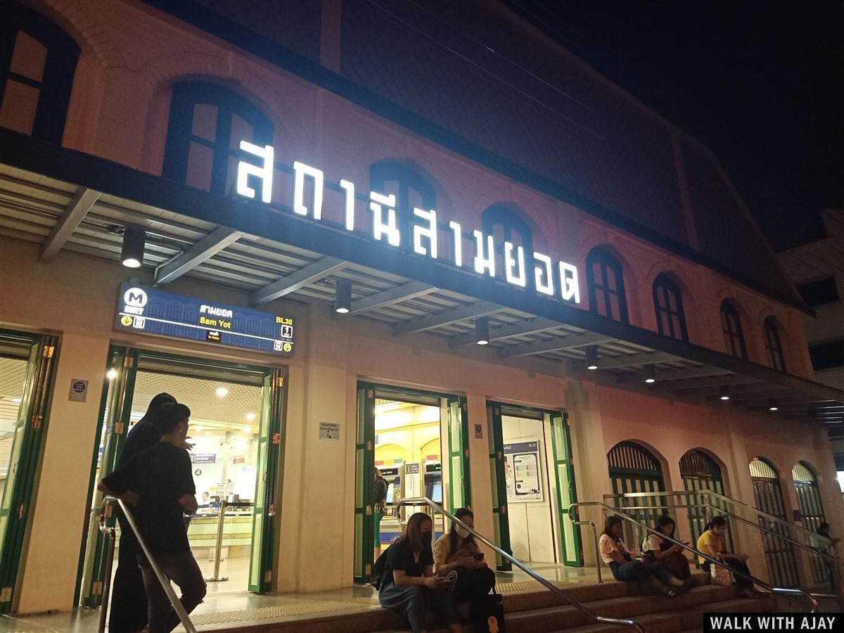 Evening Visit To Wat Saket (Golden Mountain Temple) On Loi Krathong Festival : Bangkok, Thailand (Nov'19) 19