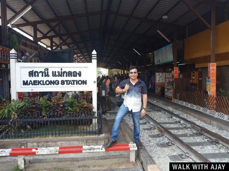 Exploring in Maeklong Railway Market : Samut Songkhram, Thailand (Jan’20)