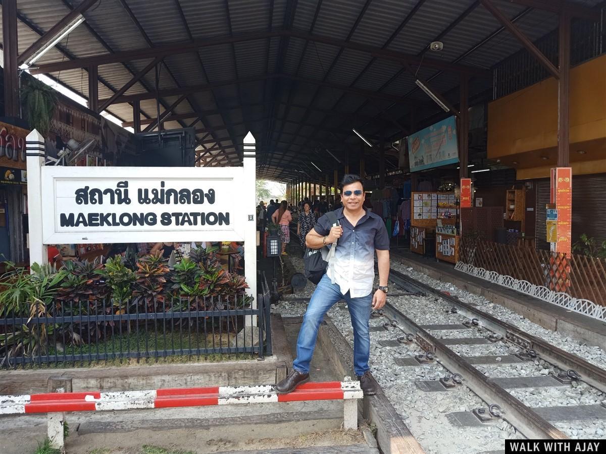 Maeklong Railway Market 