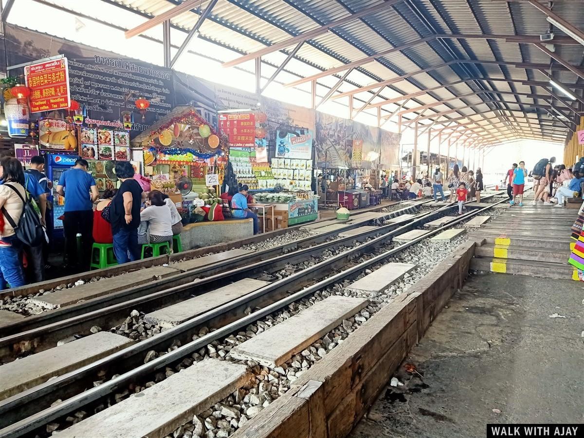 Famous Maeklong Railway Market!
