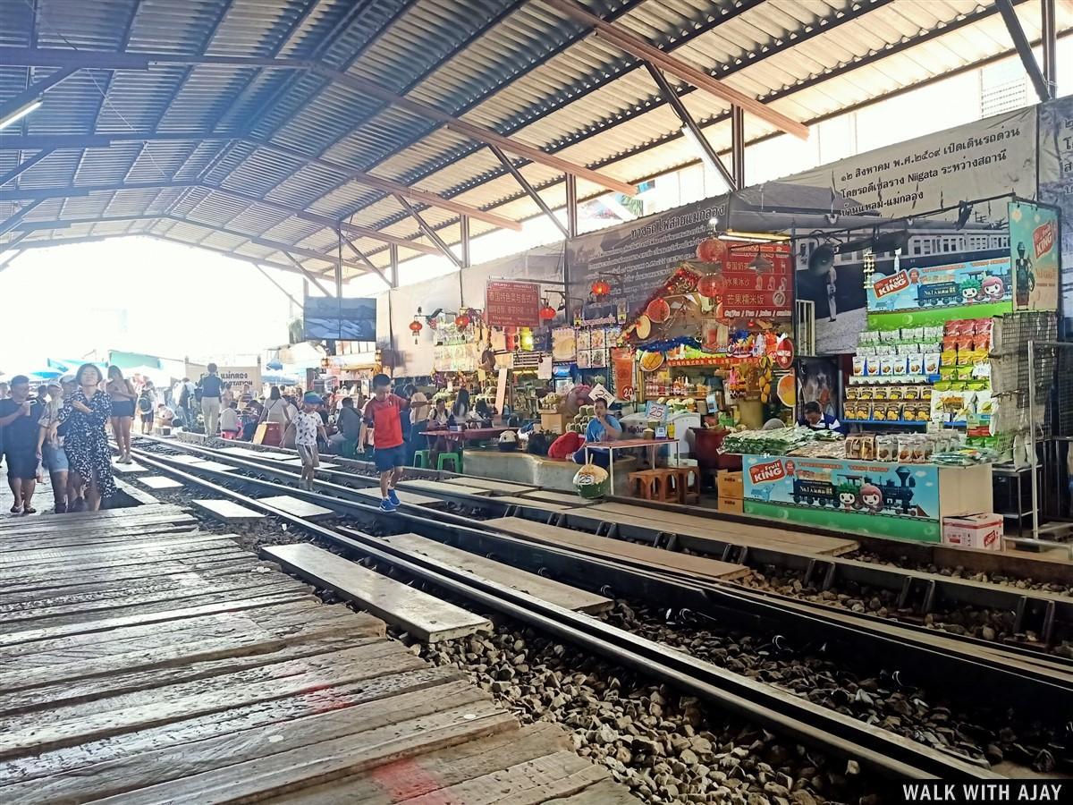 Exploring traditional Thai market.