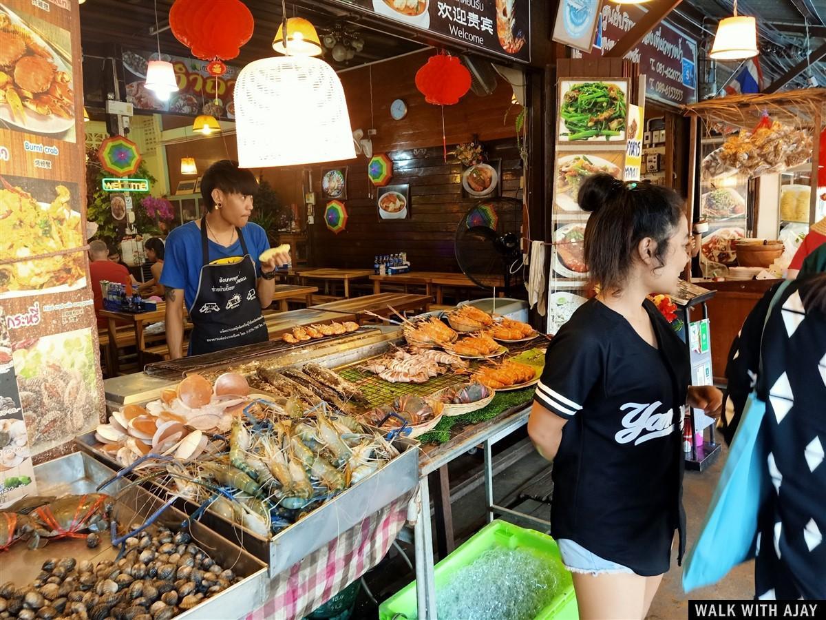 A must-visit. Amphawa market is also another excellent selection for food and souvenirs.
