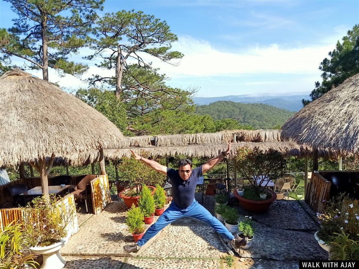 Do more things that make you feel happy! Try giving pose at the top of Prenn Waterfall.