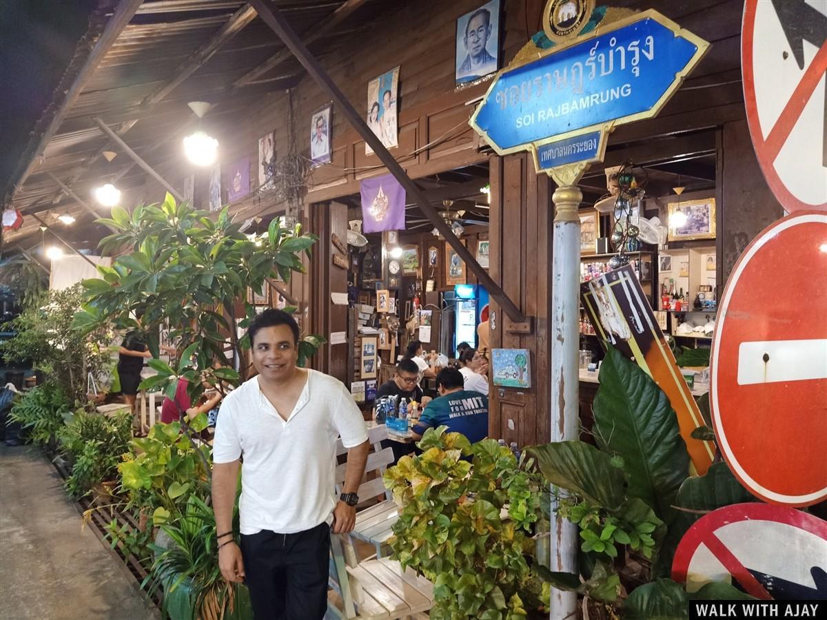 At Rayong Night Market. Travel as much as you can, travel as far as you can, travel to find yourself. Happy me! 
