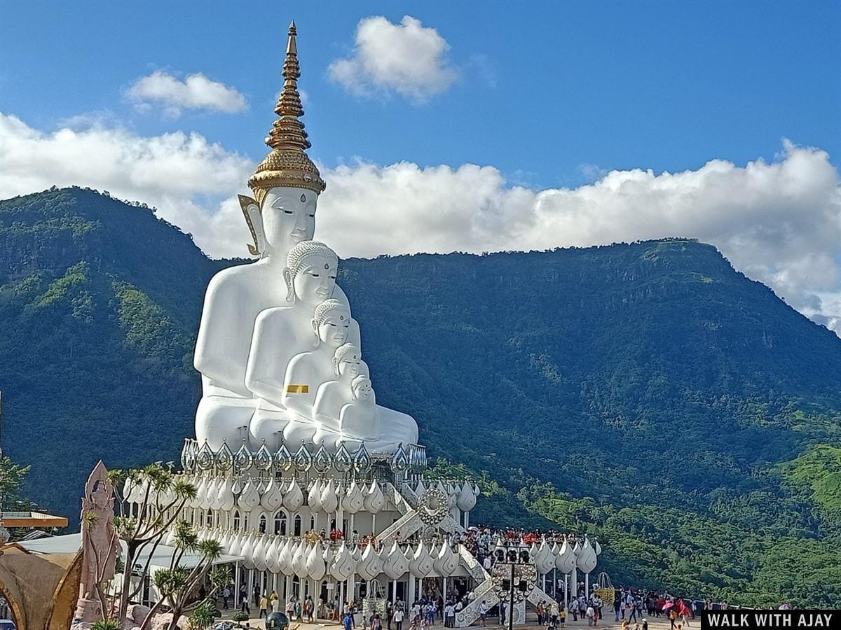 Pay Respect At Wat Phra Thart Sorn Temple : Khao Kho, Thailand (Jul'20) 6