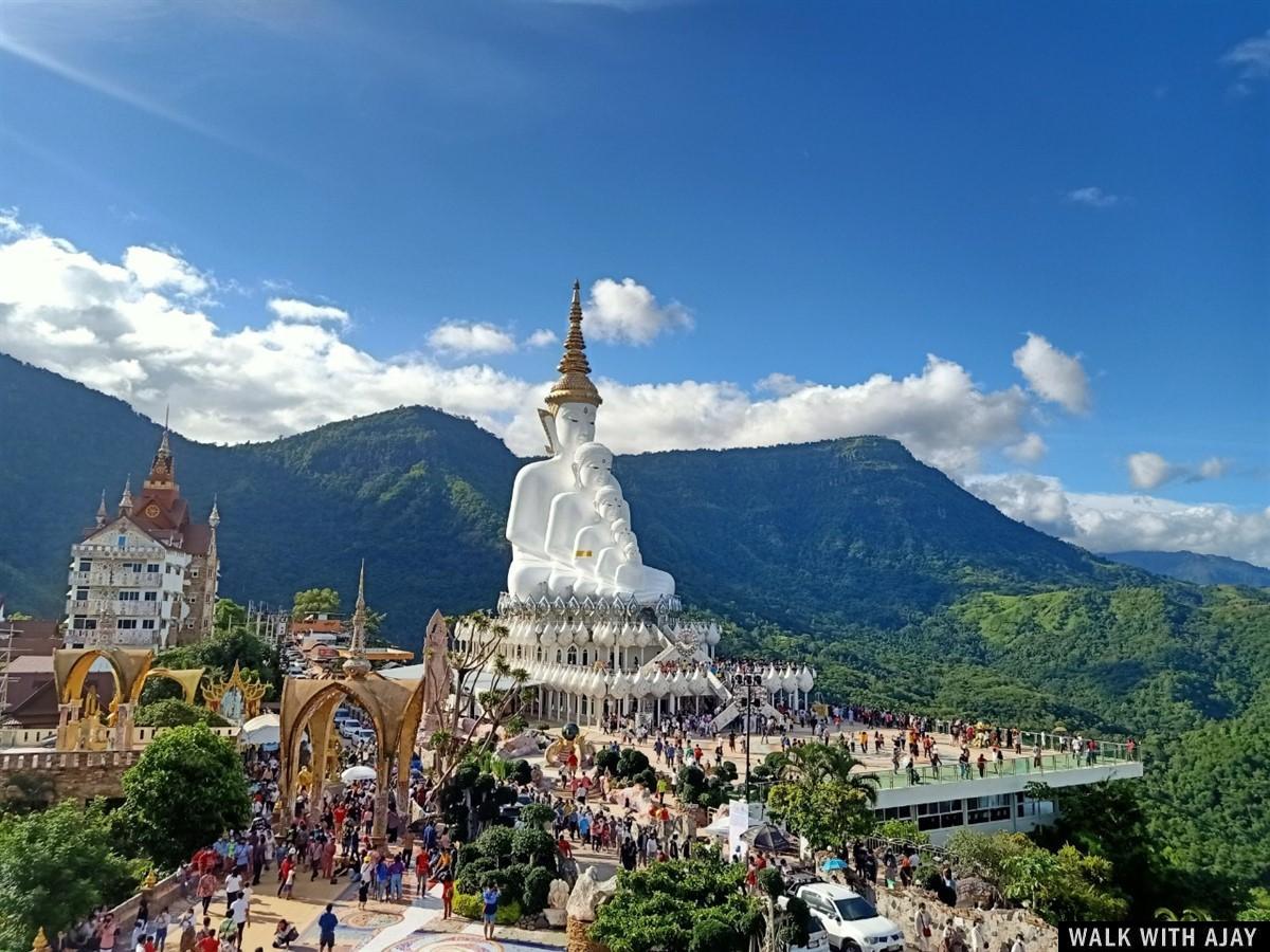 Pay Respect At Wat Phra Thart Sorn Temple : Khao Kho, Thailand (Jul'20) 7