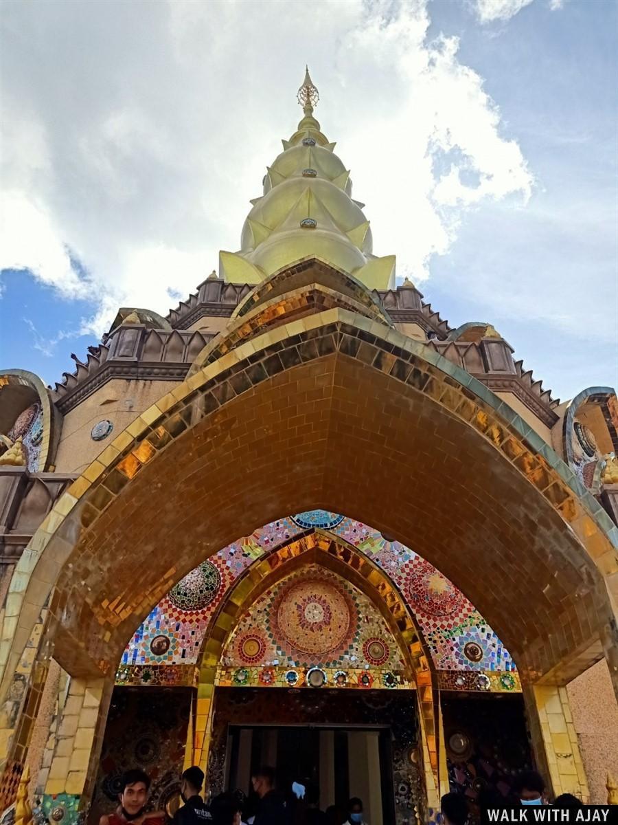 Pay Respect At Wat Phra Thart Sorn Temple : Khao Kho, Thailand (Jul'20) 9