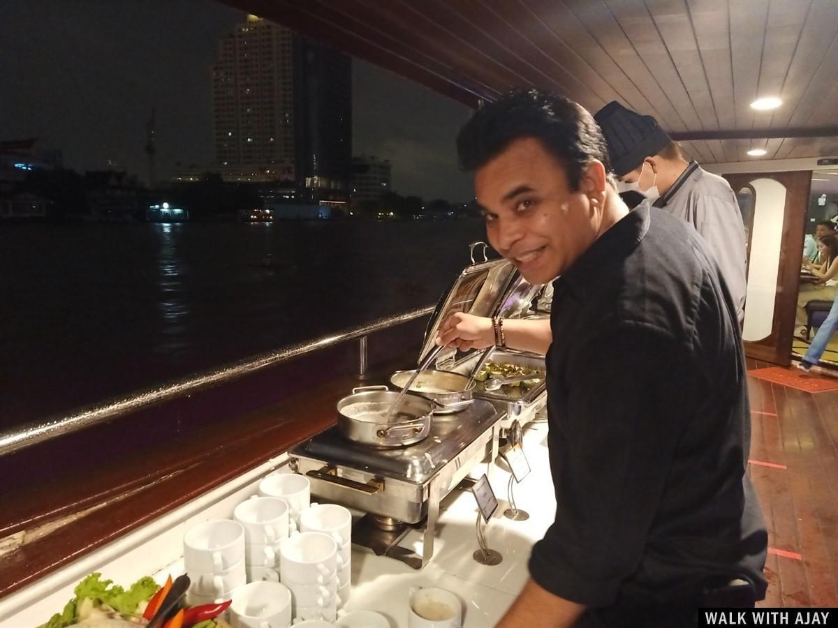 Dinner At Wonderful Pearl Cruise : Bangkok, Thailand (Oct'20) 24