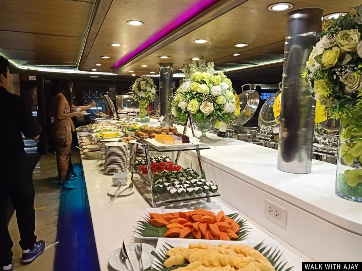 Memorable Buffet Dinner At Wonderful Pearl Cruise : Bangkok, Thailand (Oct'20) 29