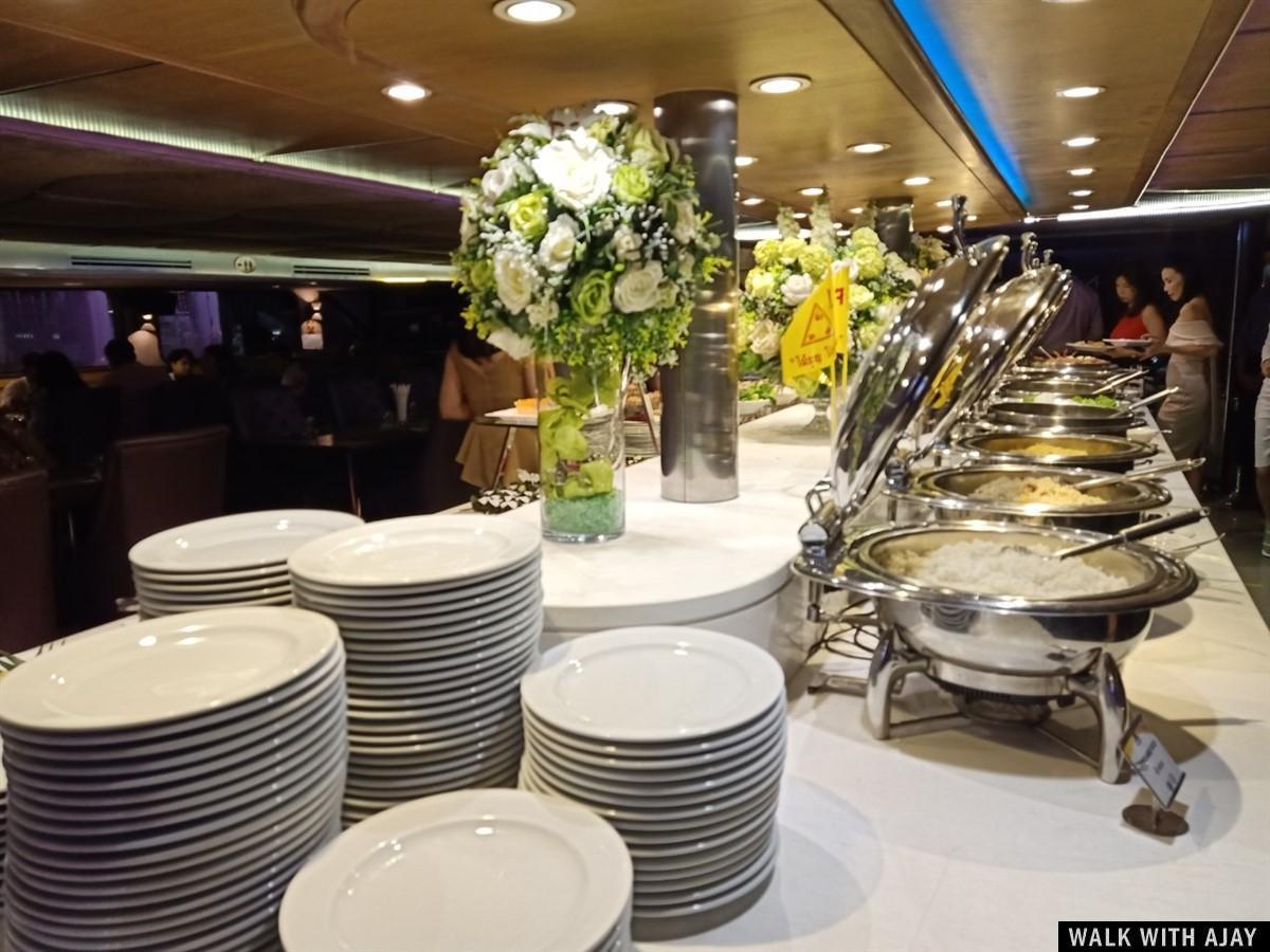 Memorable Buffet Dinner At Wonderful Pearl Cruise : Bangkok, Thailand (Oct'20) 31