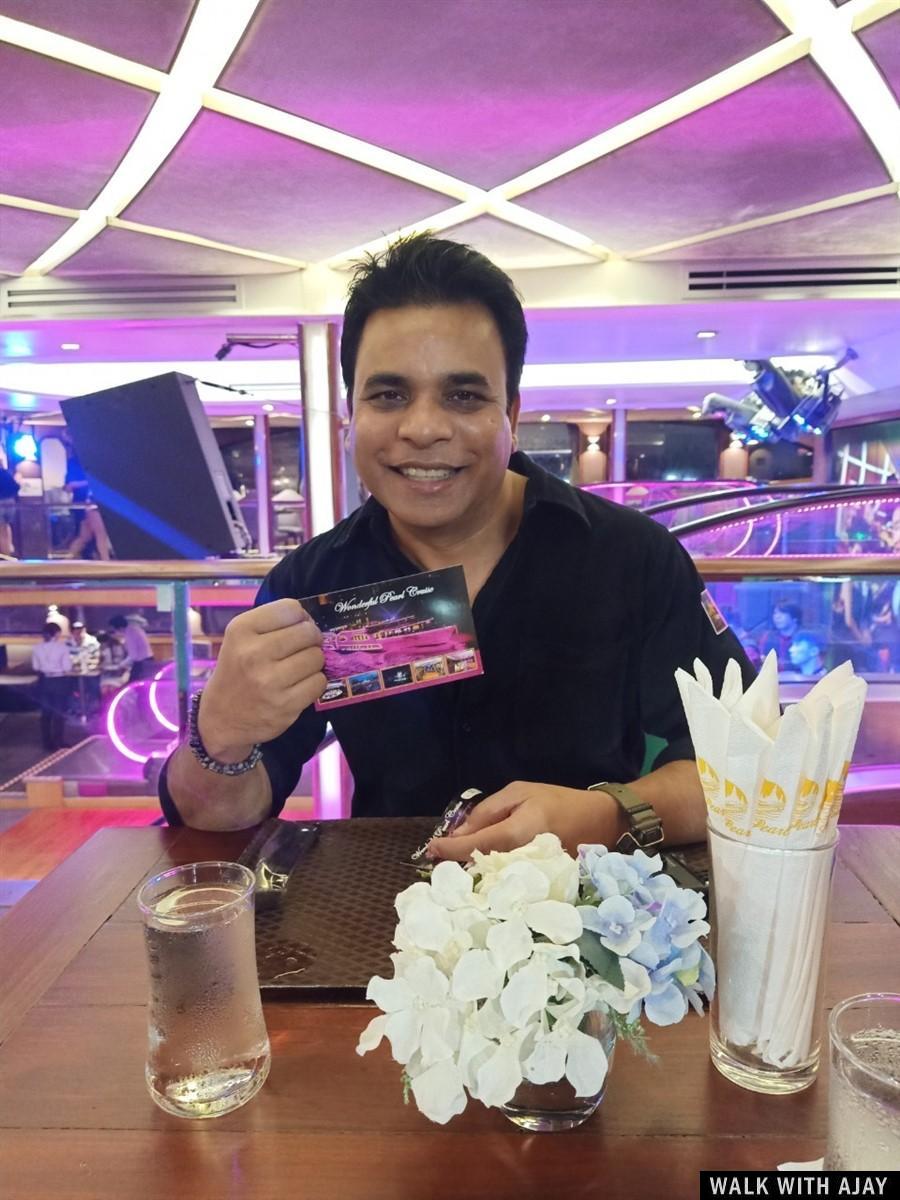 Dinner At Wonderful Pearl Cruise : Bangkok, Thailand (Oct'20) 10