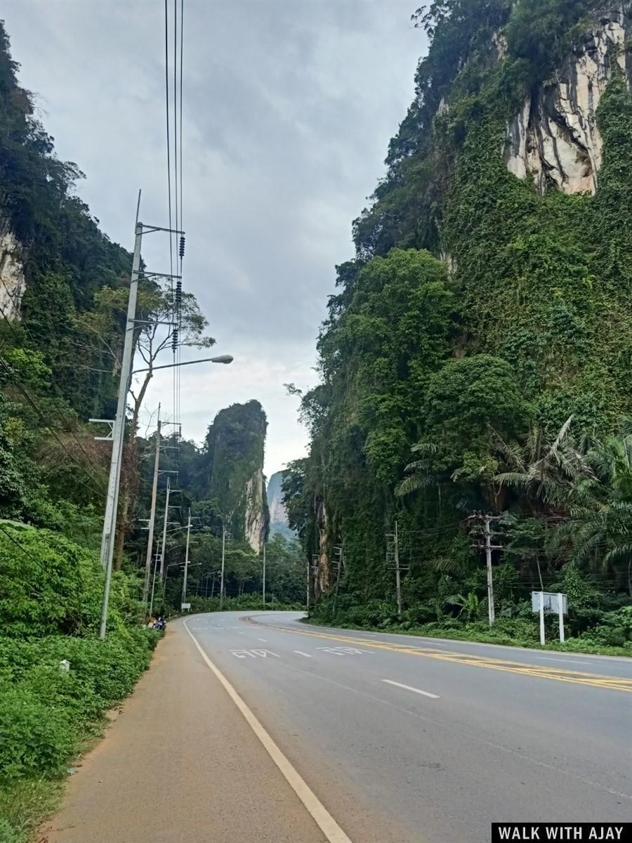 Beautiful Krabi Road. I enjoyed driving here.