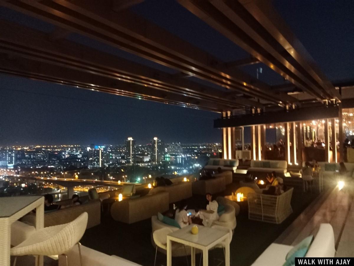 Romantic Dinner At SEEN Rooftop River View Restaurant & Bar : Bangkok, Thailand (Jan’21) 16