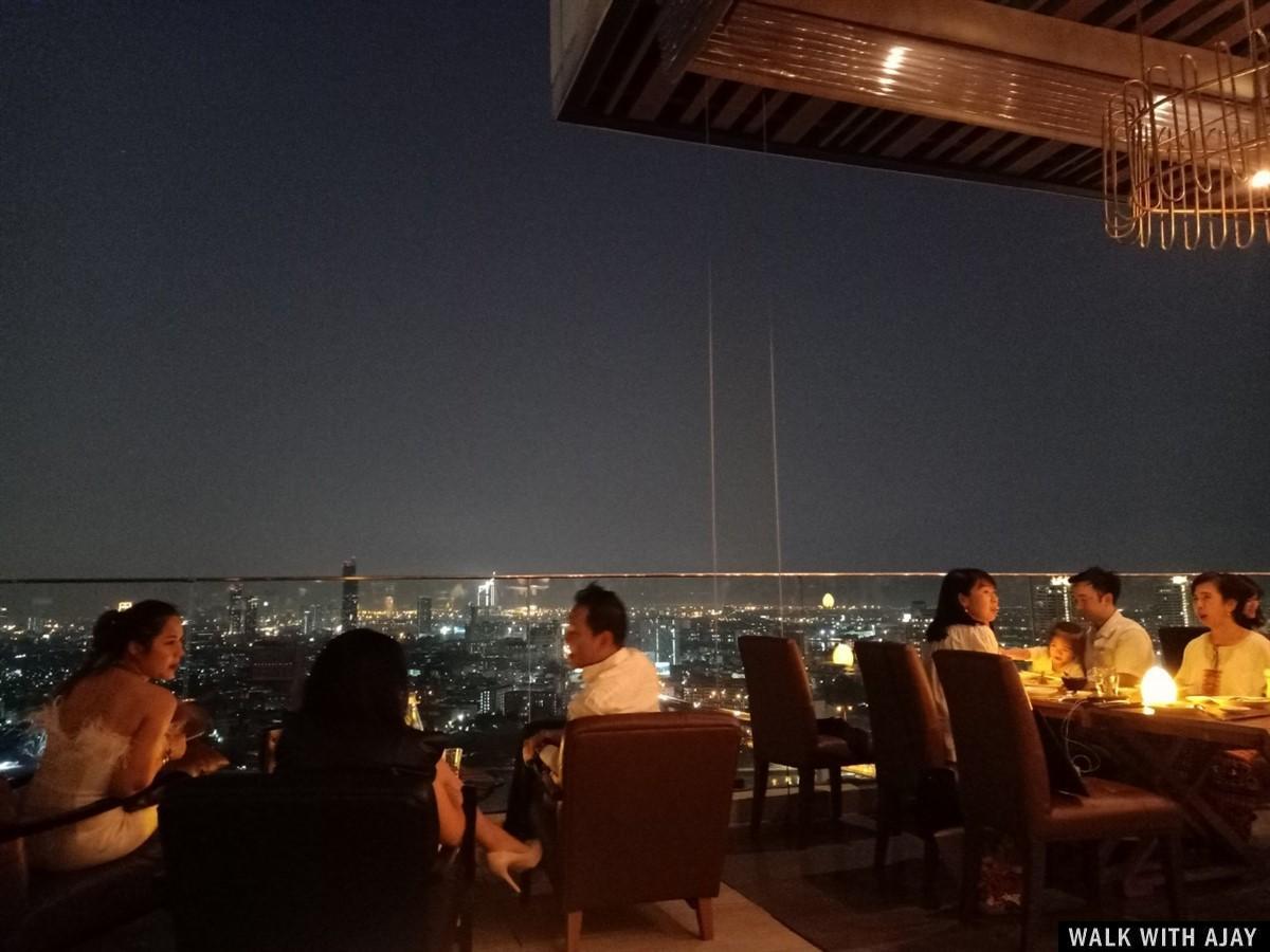 Having Romantic Dinner At SEEN Rooftop Restaurant & Bar : Bangkok, Thailand (Jan’21) 11