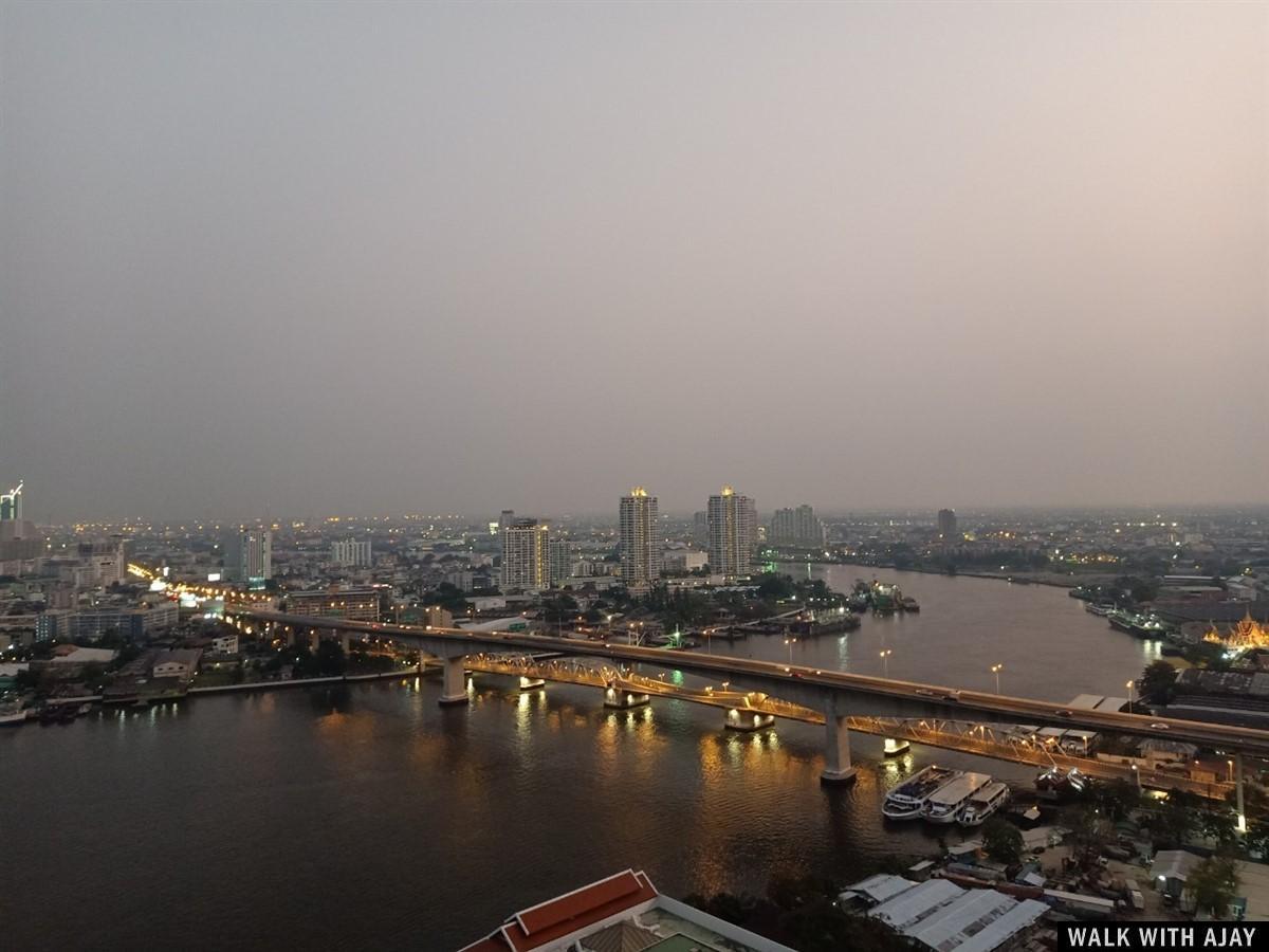 Romantic Dinner At SEEN Rooftop River View Restaurant & Bar : Bangkok, Thailand (Jan’21) 10