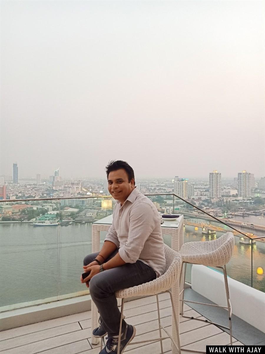 Romantic Dinner At SEEN Rooftop River View Restaurant & Bar : Bangkok, Thailand (Jan’21) 9