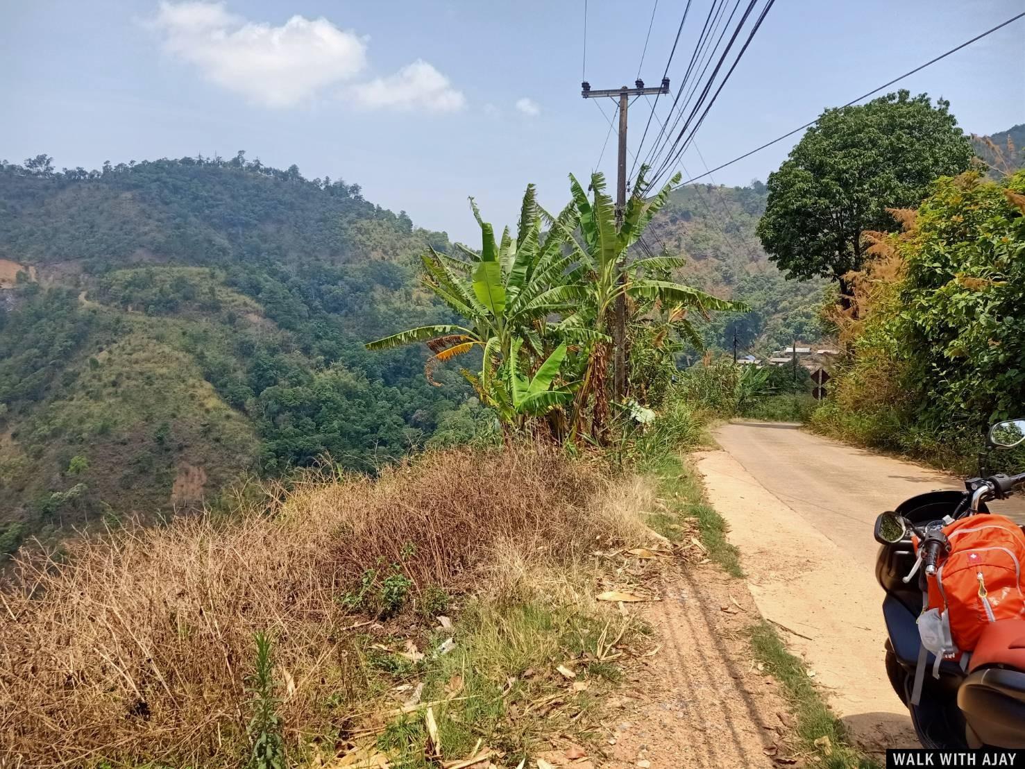Driving Motorbike From Mae Hong Son To Mae Saring : Thailand (Apr’21) – Day 4 44