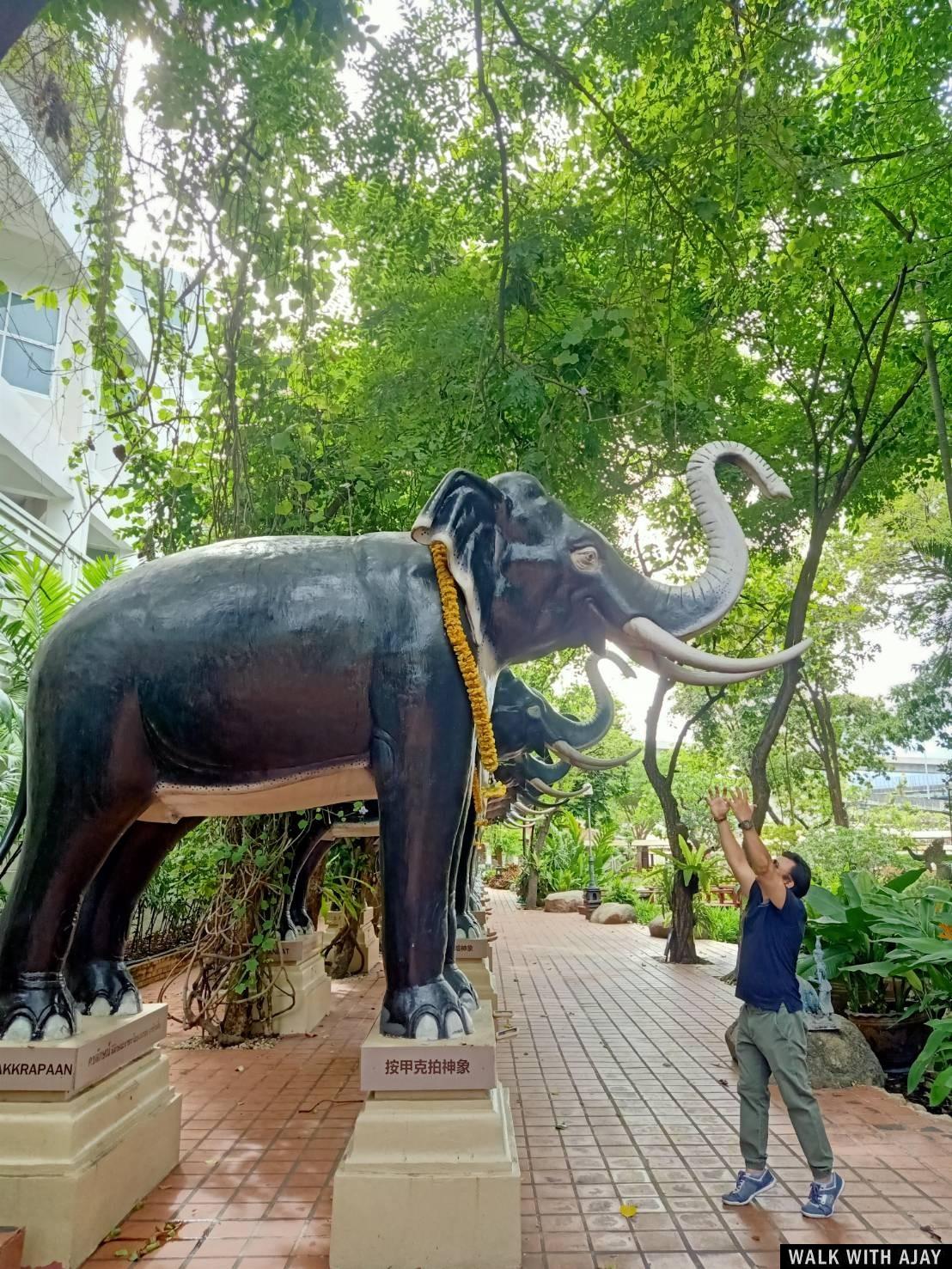 Our Half Day Trip To Erawan Museum (Giant Three-Headed Elephant) : Bangkok, Thailand (Jun’21) 15