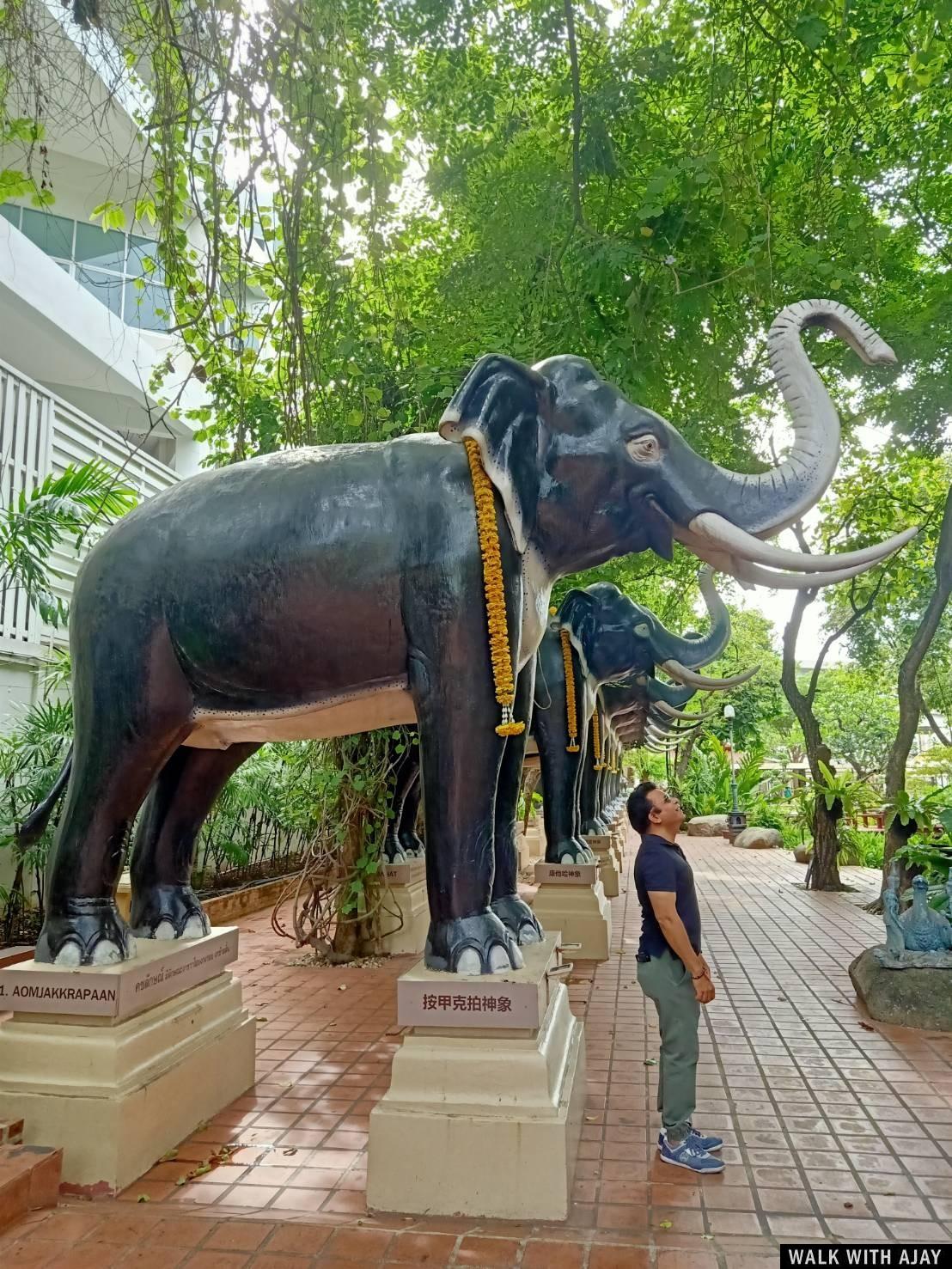Our Half Day Trip To Erawan Museum (Giant Three-Headed Elephant) : Bangkok, Thailand (Jun’21) 14