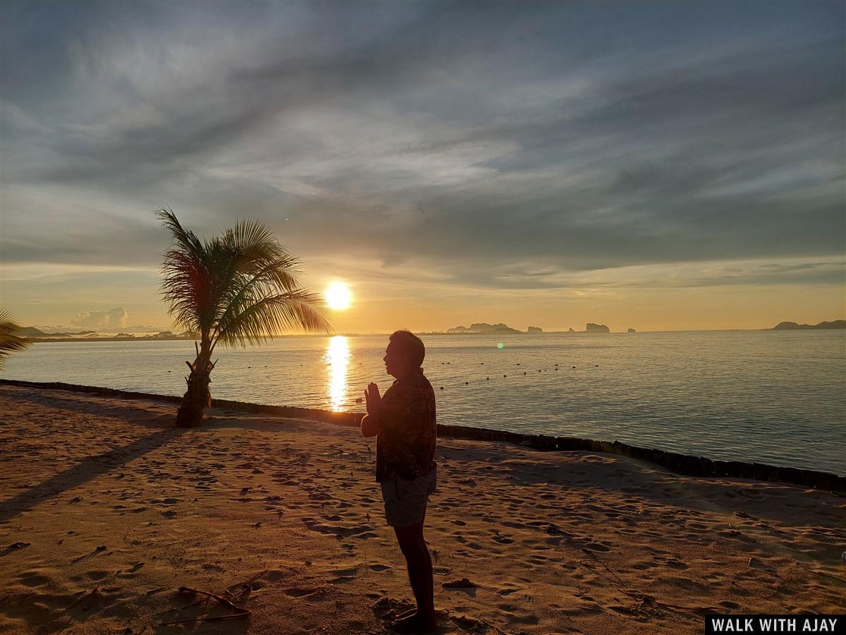 Sunrise at Sivalai Beach Resort, Koh Mook Island