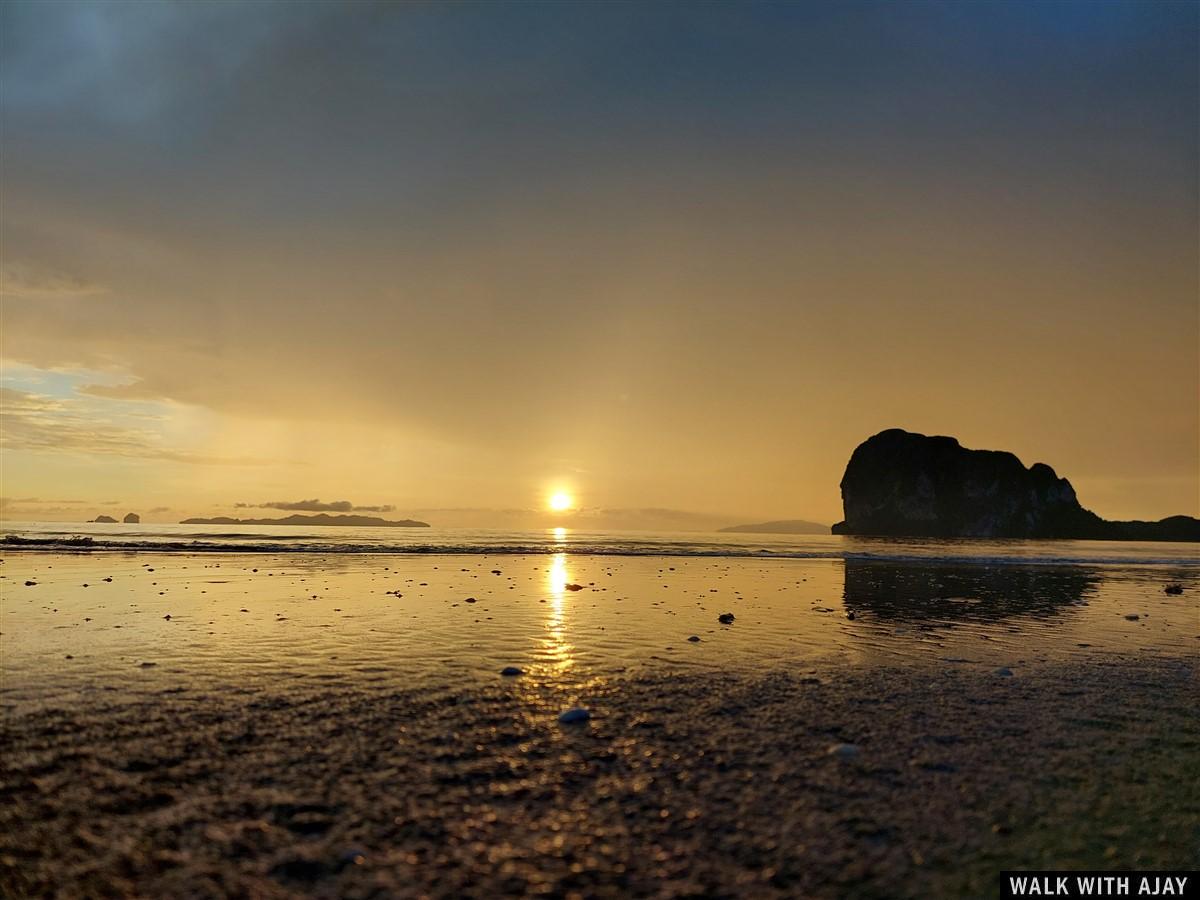Enjoying Sunset at Pak Meng Beach : Trang, Thailand - Day 3 29