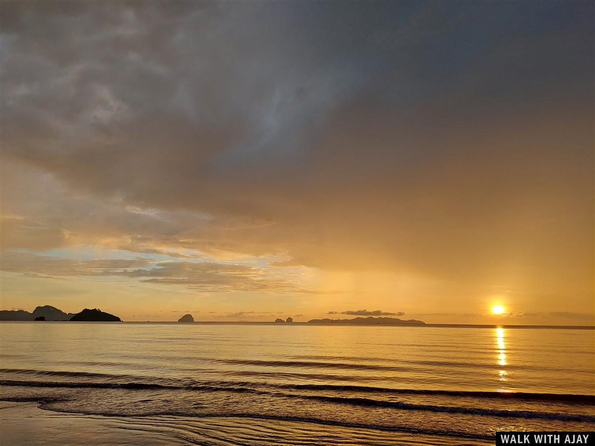 Enjoying Sunset at Pak Meng Beach : Trang, Thailand - Day 3 30