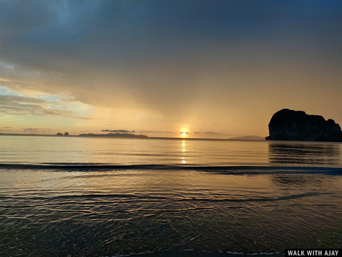 Enjoying Sunset at Pak Meng Beach : Trang, Thailand - Day 3 31