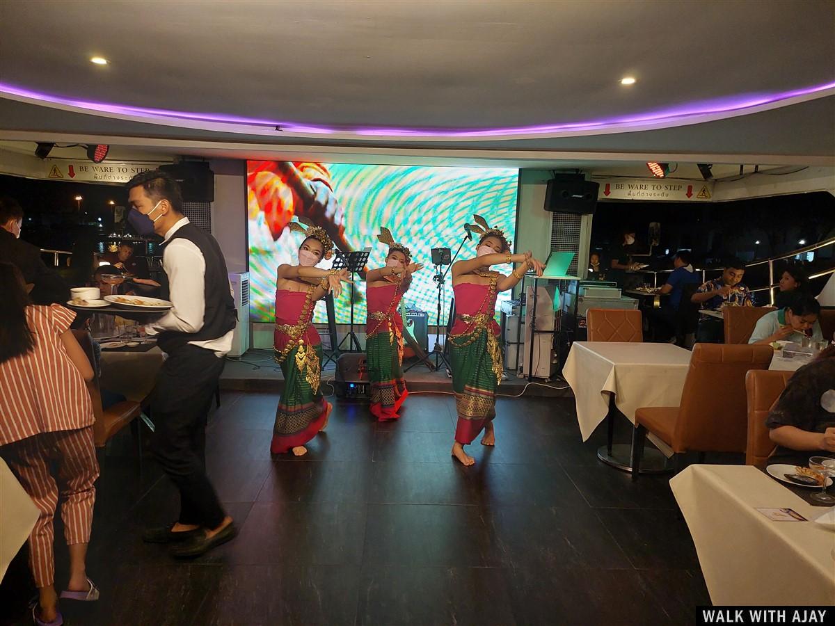 Dinner At Meridian Cruise : Bangkok, Thailand (Jan’22) 21