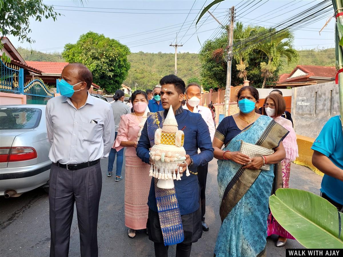 Attending Thai Wedding Ceremony in Sattahip : Thailand (Apr’22) 11