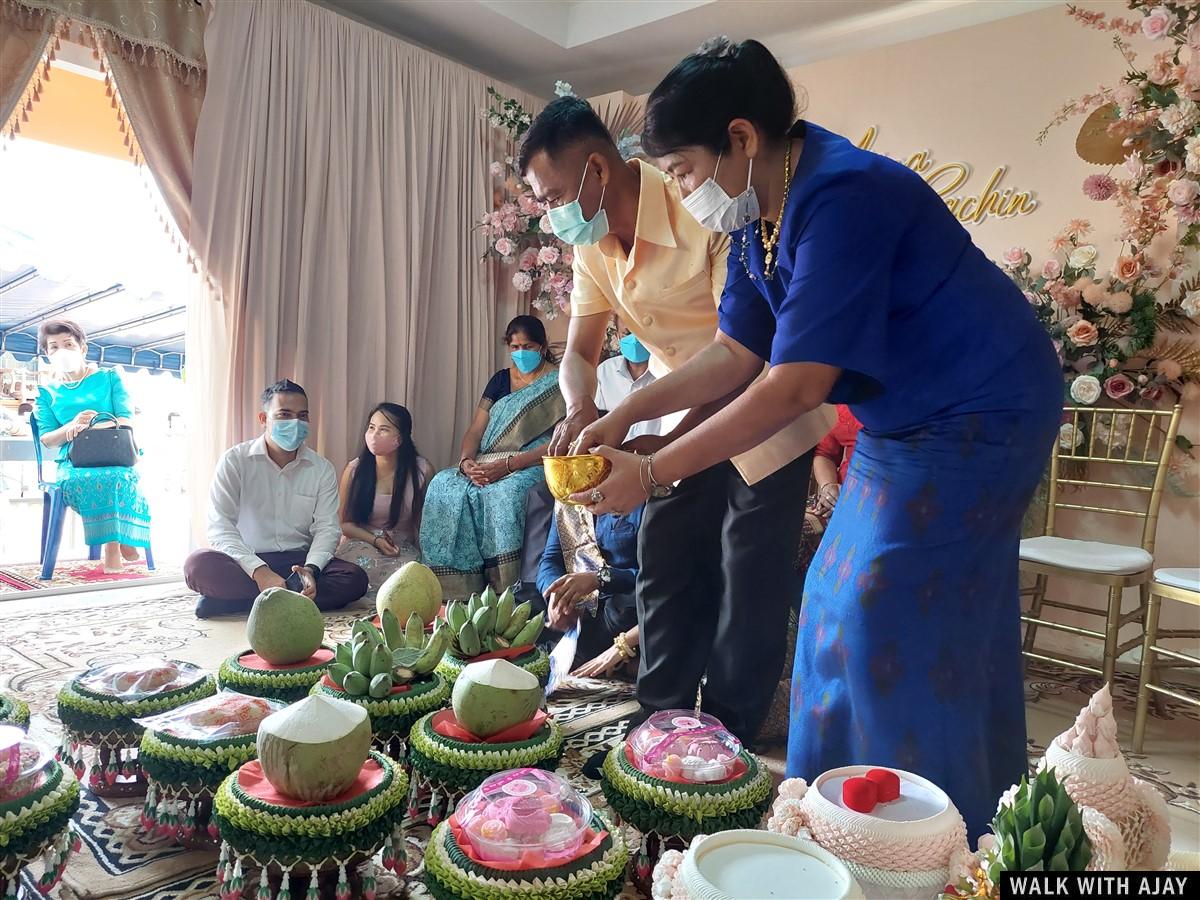 Attending Thai Wedding Ceremony in Sattahip : Thailand (Apr’22) 94