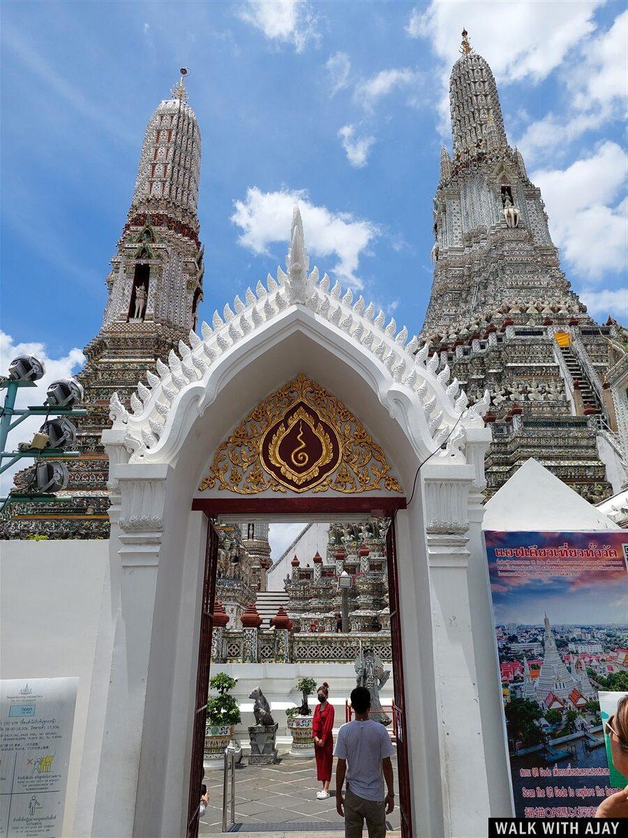 Half Day Trip To Wat Arun Temple : Bangkok, Thailand (Jul’22) – Day 4 3