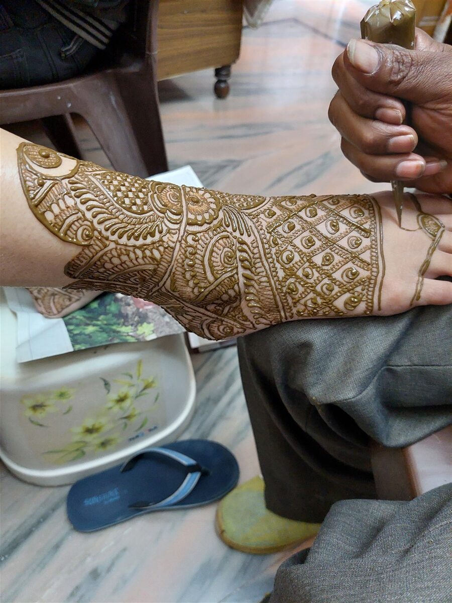 Day 9 - Our Indian Wedding Mehndi Day : India (Oct’22) 5