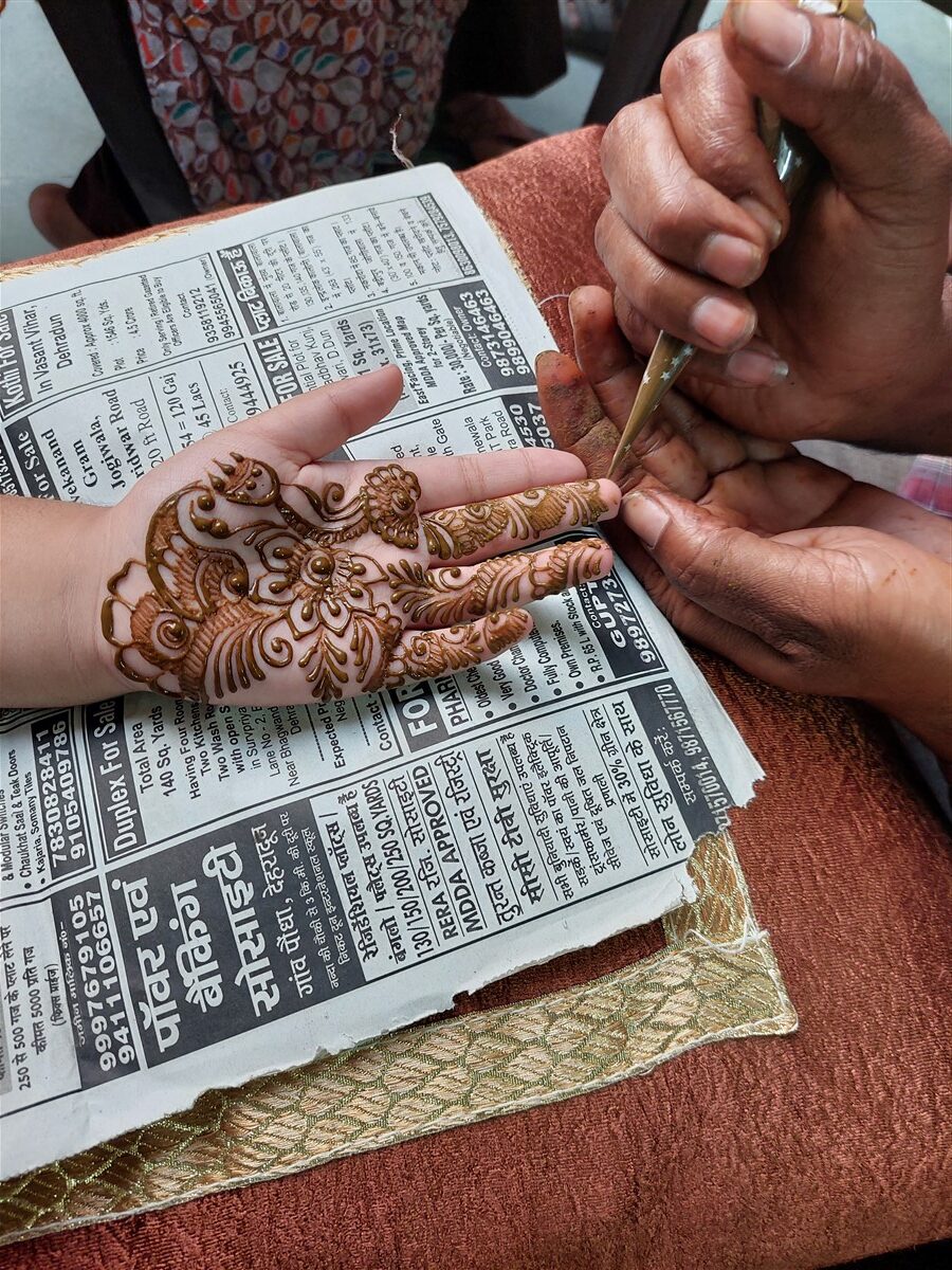 Day 9 - Our Indian Wedding Mehndi Day : India (Oct’22) 12