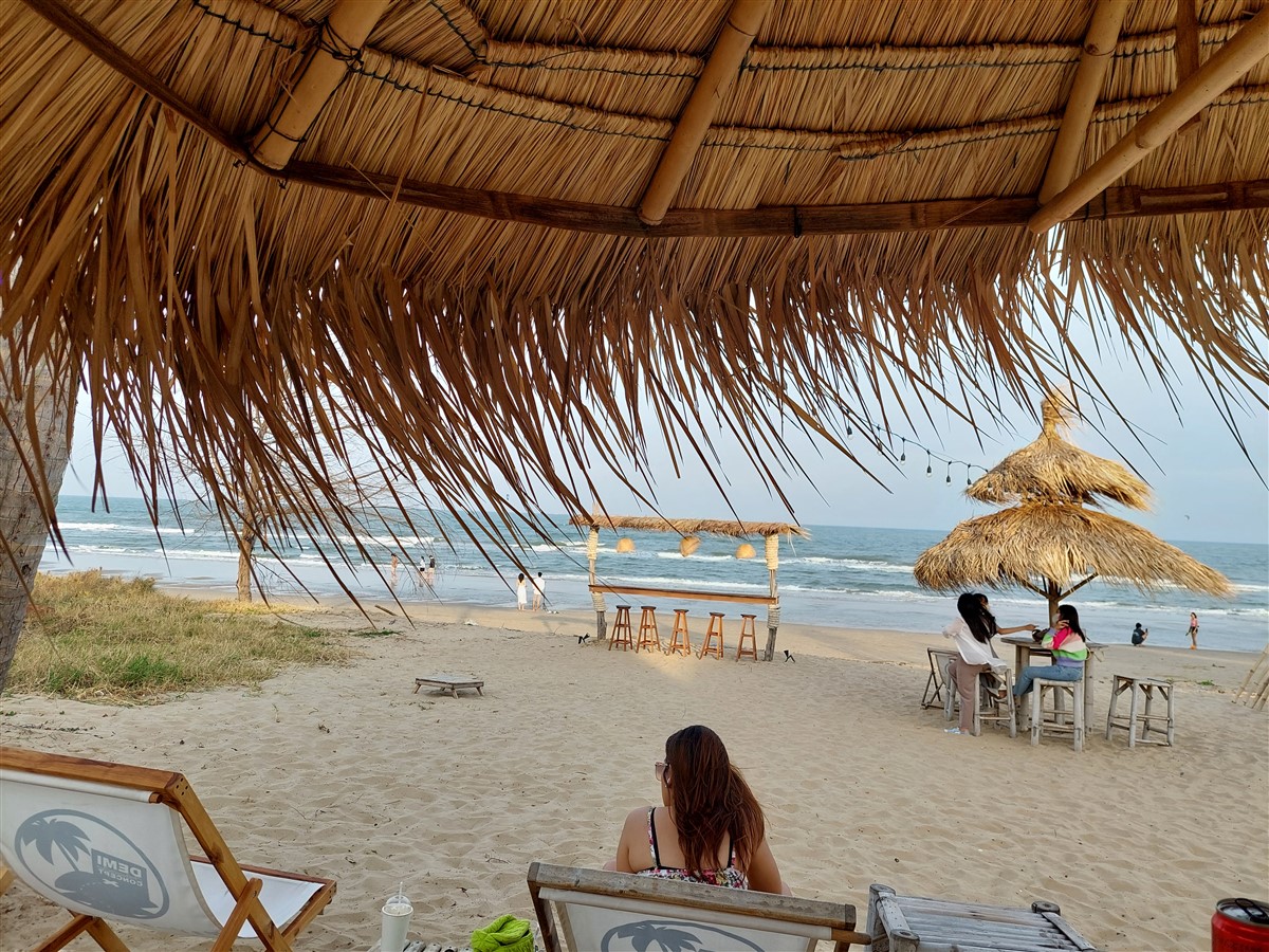Day 2 - Enjoying Coffee Break With Seaview At Demi Beach Concept : Pranburi, Thailand (Dec'22) 2