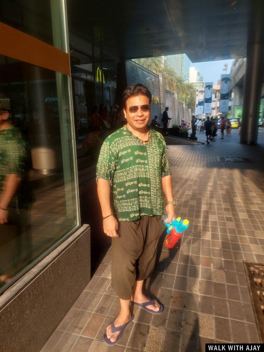 Enjoying Songkran Festival Around Siam Area : Bangkok , Thailand (Apr'23) 17