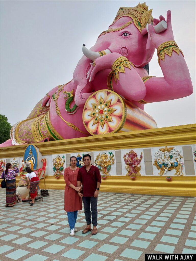 Day 1 – Afternoon We Visited The Lord Ganesha Temple in Chachoengsao : Thailand (Apr’23)
