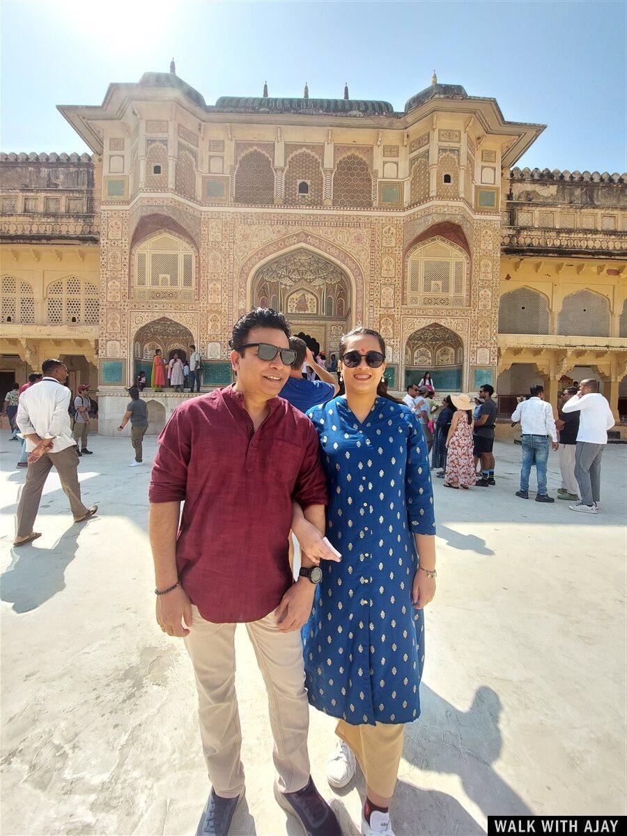 Day 1 – Amer fort, Jaigarh Fort, Hawa Mahal & Choki Dhani : Jaipur, India (Oct’24) 18